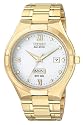 Citizen Men's Eco-Drive Elektra Gold-Tone Watch #BM5022-51A
