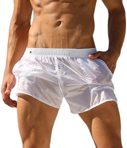 Rufskin Nuage2 -New Stylish and Uber Sexy Clear Swimsuit Cover-Up Shorts