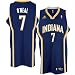 Search : Adidas Indiana Pacers #7 Jermaine O'Neal Navy Blue Swingman Basketball Jersey