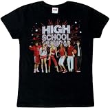 High School Musical - Gym Photo Girl's T-Shirt - Large