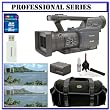 Panasonic Pro AG-HPX170 3CCD P2 High-Definition Camcorder w/10x Optical Zoom + Willoughby's Advanced Shooter Package