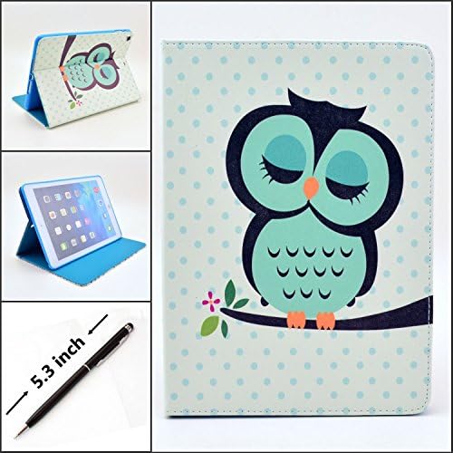 Galaxy Tab2 7.0 inch P3100 Case, Mostall Sleep Owl Pattern PU Synthetic Leather Flip Holder Stand Protective Cover Skin for Android Tablet Pad Samsung Galaxy Tab2 7.0" P3110