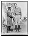 Historic Print (L): [Charles Lindbergh shaking hands with Rini(?) Vouch]