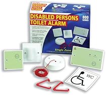 Disabled Persons Toilet Alarm Ceiling Unit with Cord and Moubting Accessories Ref NC951
