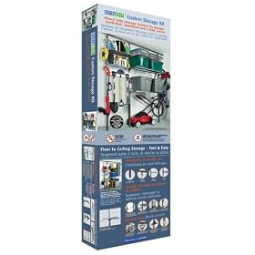 Gracious Living 90027-1C Extend-It Garage 24-Piece Garage Organization Kit