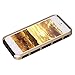 iPhone 5S Case, iPhone SE Case,iPhone 5 Case, BAROX Slim Armor Shockproof Dual Layer Impact Protective Cover for iPhone 5 5S SE(Gold-Black)
