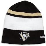 NHL Men's Center Ice Official Team Player Knit Hat (Pittsburgh Penguins, One Size Fits All)