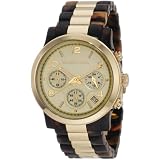 Michael Kors Watches Michael Kors Ladies Tortoise & Gold Runway (Tortoise)