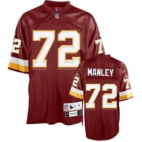 Buy Dexter Manley Reebok NFL Red Premier Throwback Washington Redskins Jersey now!