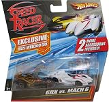 Hot Wheels Speed Racer Movie Moments - Speed Racer GRX vs. Mach 6 Grand Prix Race