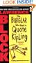 The Burglar Who Liked to Quote Kipling (Bernie Rhodenbarr Mysteries)
