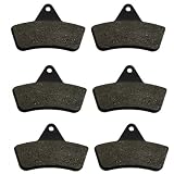 1996-1998 Arctic Cat Bearcat 454 4x4 Kevlar Carbon Front & Rear Brake Pads by Volar Motorsport