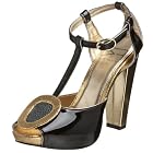 Due Farina T-Cabaret Platform Sandal