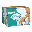 Pampers Swaddlers Sensitive Diapers, Size 1, 192 Count
