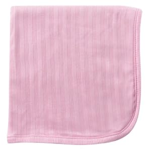 Baby Organic Receiving Blanket Pink