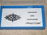 SUPER BOWL XXII January 25, 1998 San Diego California RARE PreGame and Postgame Production Video - showing detail of performances, announcing, 150 Cal Sesquentennail Celebration +++ VHS Video with original label. Plays great!