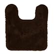 Royale Chocolate Contour Bathroom Rug
