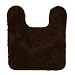 Royale Chocolate Contour Bathroom Rug