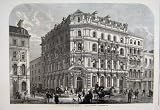 1865 ROYAL INSURANCE BUILDING LOMBARD STREET OLD PRINT