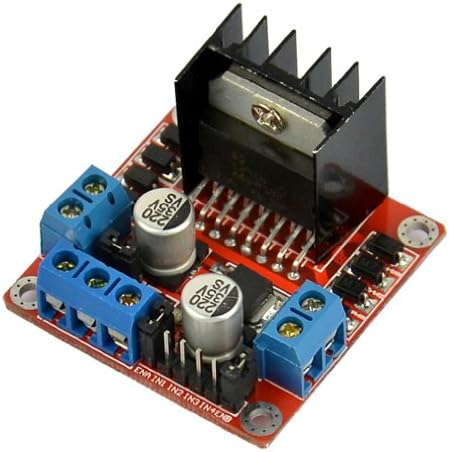 Egodirect Dual H Bridge DC Stepper Motor Drive Controller Board Module L298N for Arduino