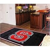North Carolina State Wolfpack NCAA Floor Rug (4'x6')