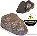 Rock Key Hider w/ Swing Cover & Window Warning Decal Set Image