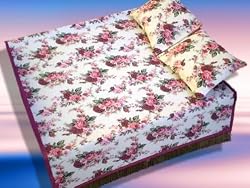 Dollhouse Miniature Artisan Double Bed Quilt Set
