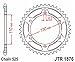 JT Sprockets JTR1876.45 45T Steel Rear Sprocket , silver, 45 Tooth