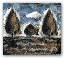 Landscape III by Miguel Paredes 12"x12" Art Print Poster Latin