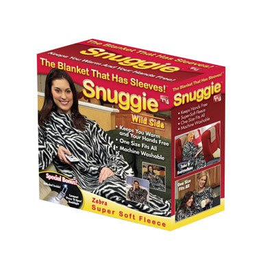 Snuggie Zebra