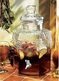 Grape Design Hexagonal Jug With Spigot 2.5 Gallon