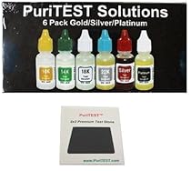 Gold Test Acid Kit 10k 14k 18k 22k Silver Tester Detector Metal Jewelry Testing