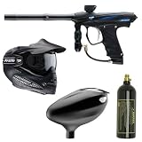 Proto SLG Player Paintball Gun Combo Pack - Black / Blue