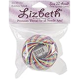 Handy Hands 210-Yard Lizbeth Cotton Thread, 25gm, Rainbow Splash