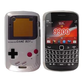 Blackberry Bold 9900 Game Boy Console Style Hard Back Case Cover From V Direct