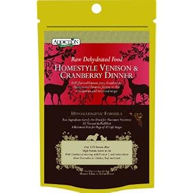 Addiction Raw Dehydrated Dog Food, Homestyle Venison and Cranberry, 4oz by Addiction Pet Foods
