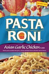 Pasta Roni Asian Garlic Chicken Pasta Mix, 4.4-Ounce Boxes (Pack of 12)