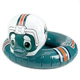 NFL 3-6 Years Inflatable Mascot Inner Tube Team: Miami Dolphins
