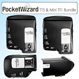 Pocket Wizard Bundle With 2 Flex Transceivers TT5 -801153, Mini TT1 Transmitter -801143 & AC7 RF Hardshield For Nikon DSLR Cameras