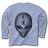 友愛 長袖Tシャツ(ライトブルー) M