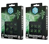 イングレス INGRESS エンライテンド Enlightened ダイス(ブラック&グリーン)2セット