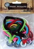 Vintage Collection Nylon Stretchy Choker Necklace 10-Pack: Assorted