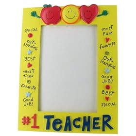  4x6 #1 Teacher Photo Frame