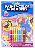 Disney Princess Paint and Color By Number