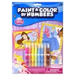 Disney Princess Paint and Color By Number