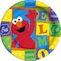 Elmo Loves You 7" Dessert Plates - 8 Count