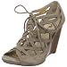 Mia Women's Tudor Gillie Lace Up Wedge