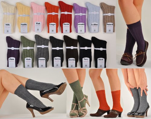 One Pair Marcoliani Women's Luxury Cashmere Ankle Socks from Italy