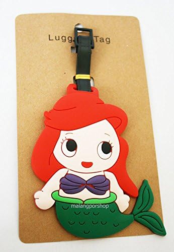Little Mermaid Luggage Tag, Luggage School Bag, Luggage Bag