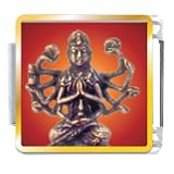 Bodhisatva Chenrezig Statue Religious Italian Charms Bracelet Link